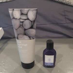 Hot Springs  Body Cream Full Size Fab For Skin  And Free Gift  And Dust Cover